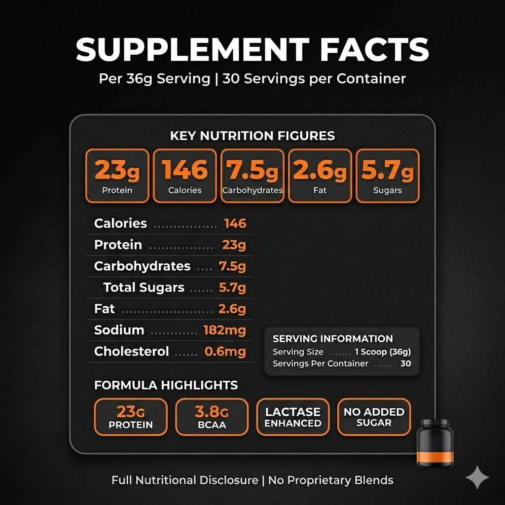Whey Concentrate Chocolate