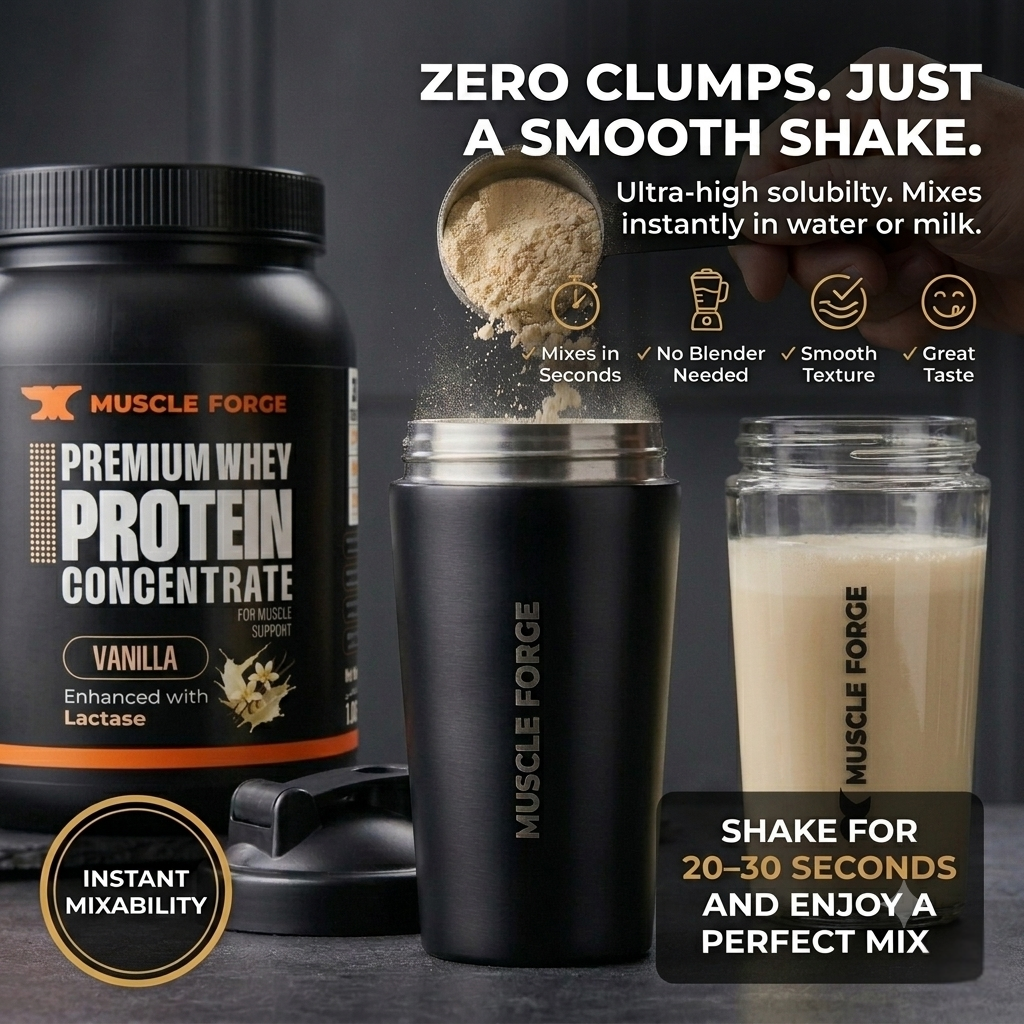 Premium Whey Concentrate Vanilla